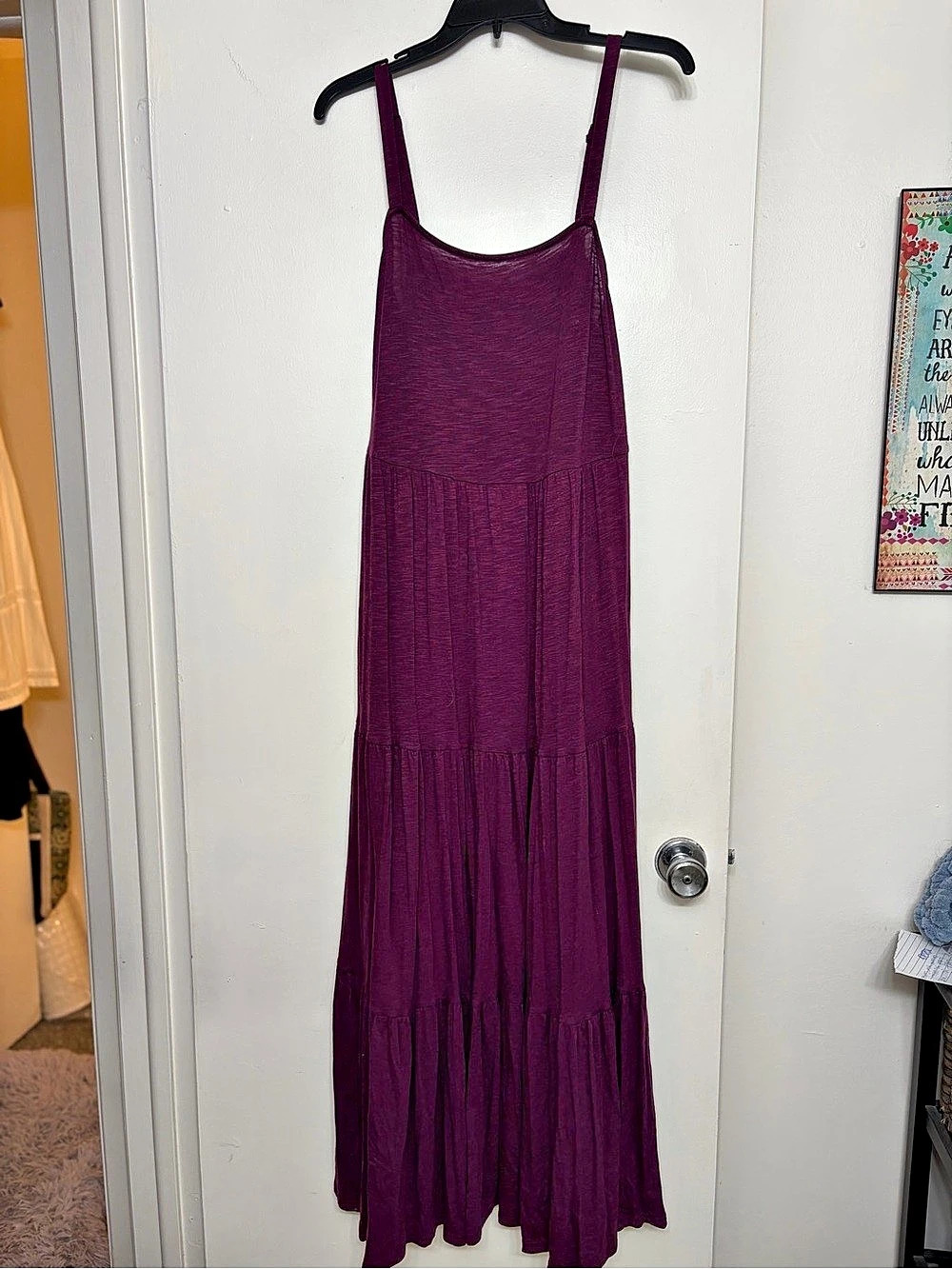 TORRID Tiered Maxi Dress in Purple Size 0